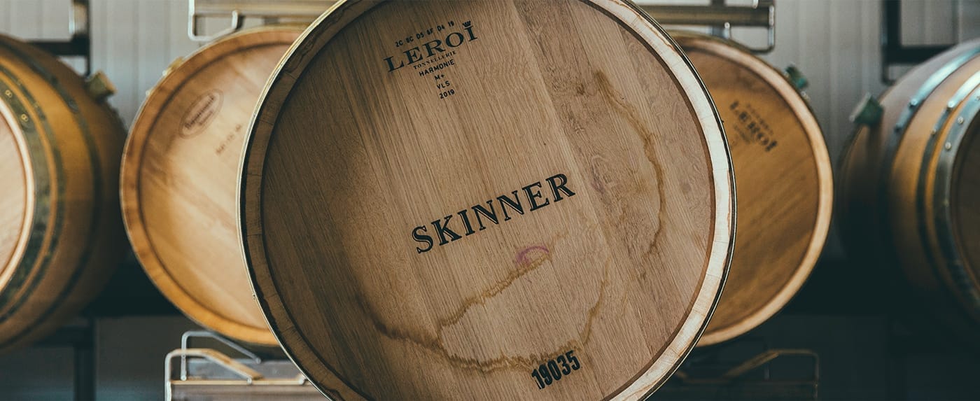 skinner wine barrel